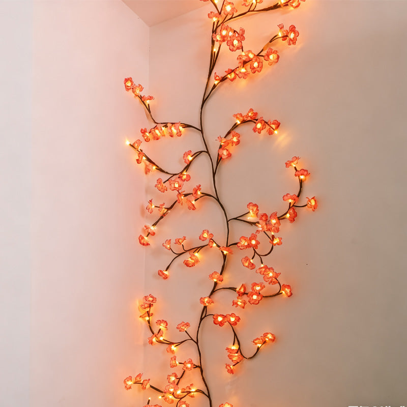 LED Mood Lighting Floral Vine Flexible USB Powered with Remote Control 2