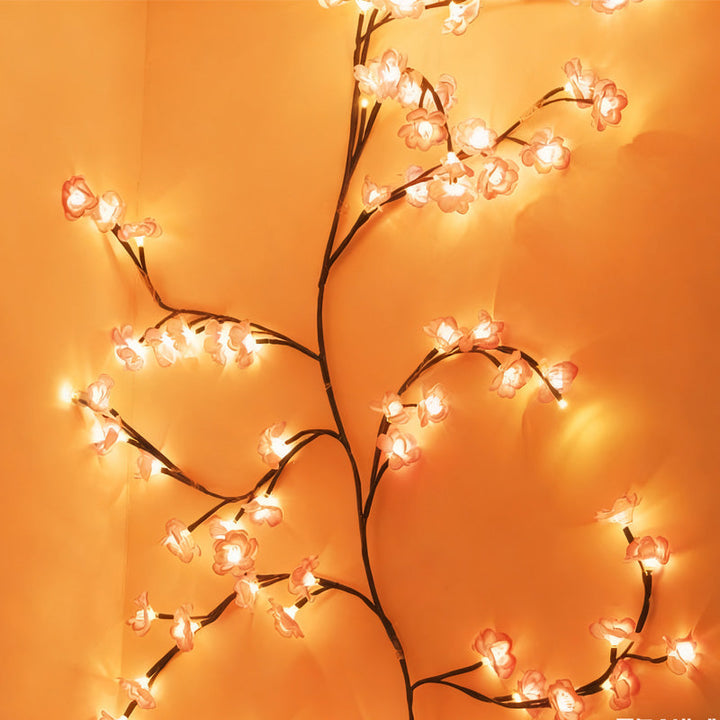 LED Mood Lighting Floral Vine Flexible USB Powered with Remote Control 4