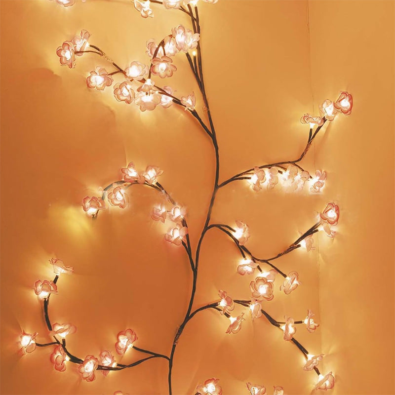 LED Mood Lighting Floral Vine Flexible USB Powered with Remote Control 6