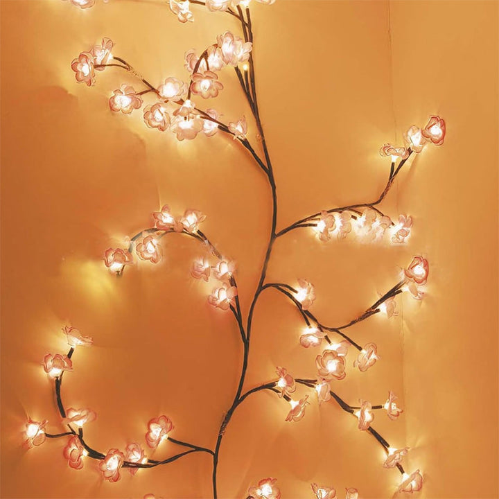 LED Mood Lighting Floral Vine Flexible USB Powered with Remote Control 6