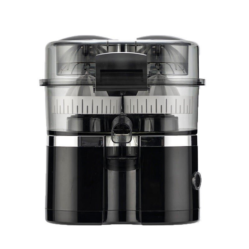 Automatic Dual Head Citrus Juicer | Black or White, 110V/220V | Pulp-Free Juice for Two Citrus Fruit Halves at Once 5