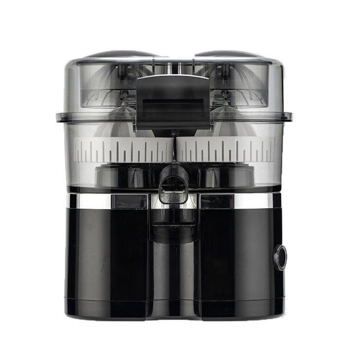 Automatic Dual Head Citrus Juicer | Black or White, 110V/220V | Pulp-Free Juice for Two Citrus Fruit Halves at Once 5