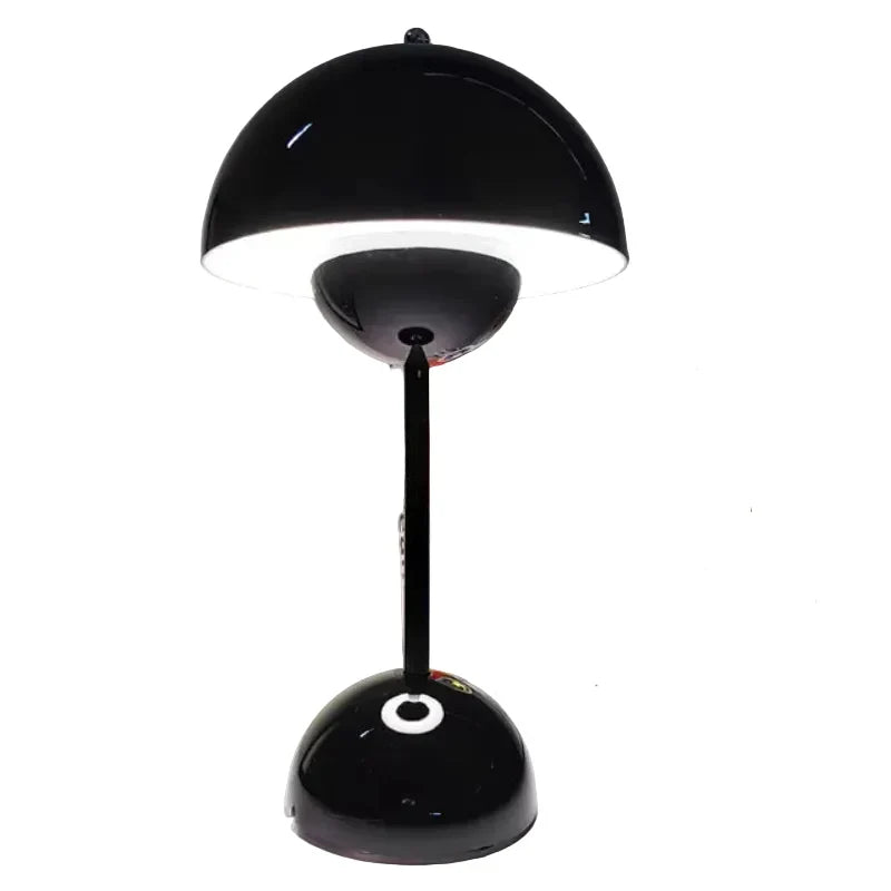 Cordless Touch Table Lamp 25 cm | Retro Style, Touch-Dimming Base | 3 Brightness Levels, Battery-Powered, No Cables 14