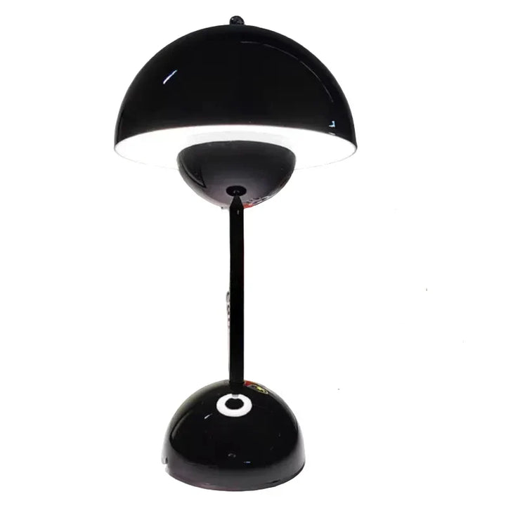 Cordless Touch Table Lamp 25 cm | Retro Style, Touch-Dimming Base | 3 Brightness Levels, Battery-Powered, No Cables 14