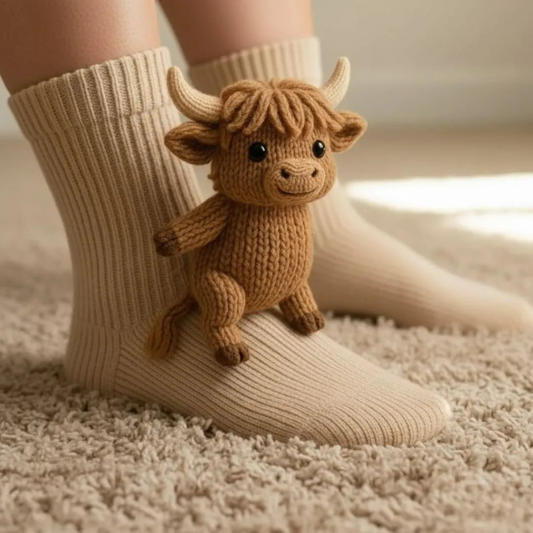 Animal Print Socks | Warm &amp; Cosy Comfort 11