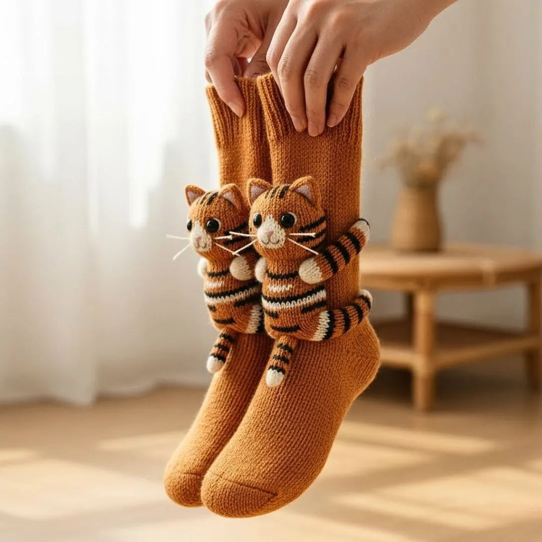 Animal Print Socks | Warm &amp; Cosy Comfort 15