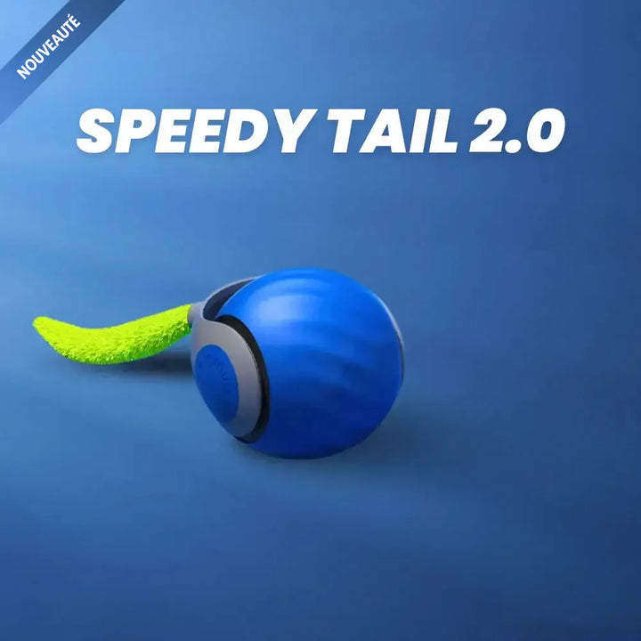 Interactive Motion Ball Pet Toy | Random-Moving Fabric Tail Mimics Prey | Rechargeable USB Battery, Silent Motor 1