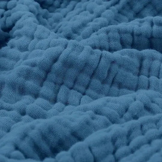 Muslin Cotton Throw Blanket | Soft Breathable Lightweight Weave | Hypoallergenic, Machine Washable, All-Season Comfort 6