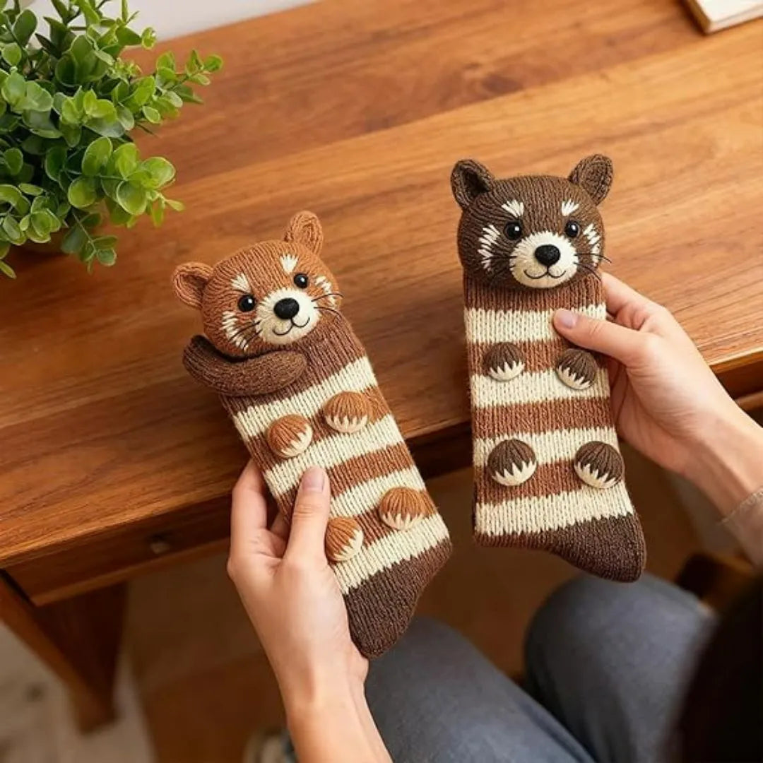 Animal Print Socks | Warm &amp; Cosy Comfort 17