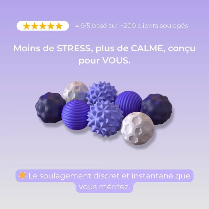 Anti-Stress Balls Set | Silicone Squeeze Balls for Hand Relaxation &amp; Grip Strength | Silent, Compact &amp; Pocket-Friendly 1