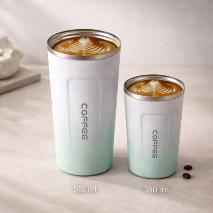 Thermal Mug with Digital Temperature Display | Leak-Proof Stainless Steel Travel Cup