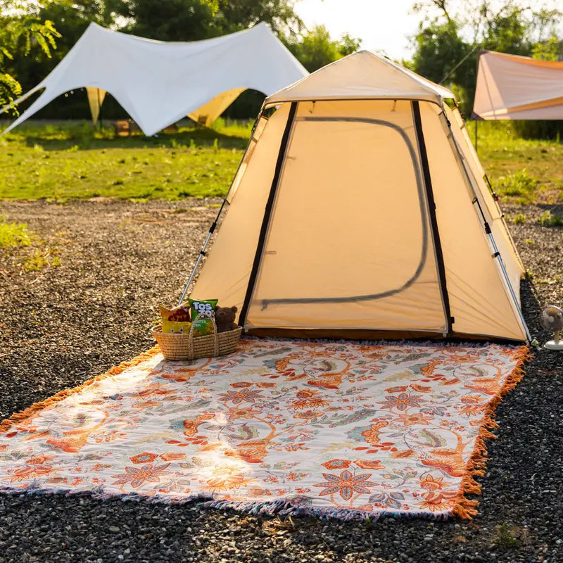 Throw Blanket Skin-Friendly Weave 150x200cm-230x250cm | Decorative Pattern | Machine-Washable, All-Season Comfort 9
