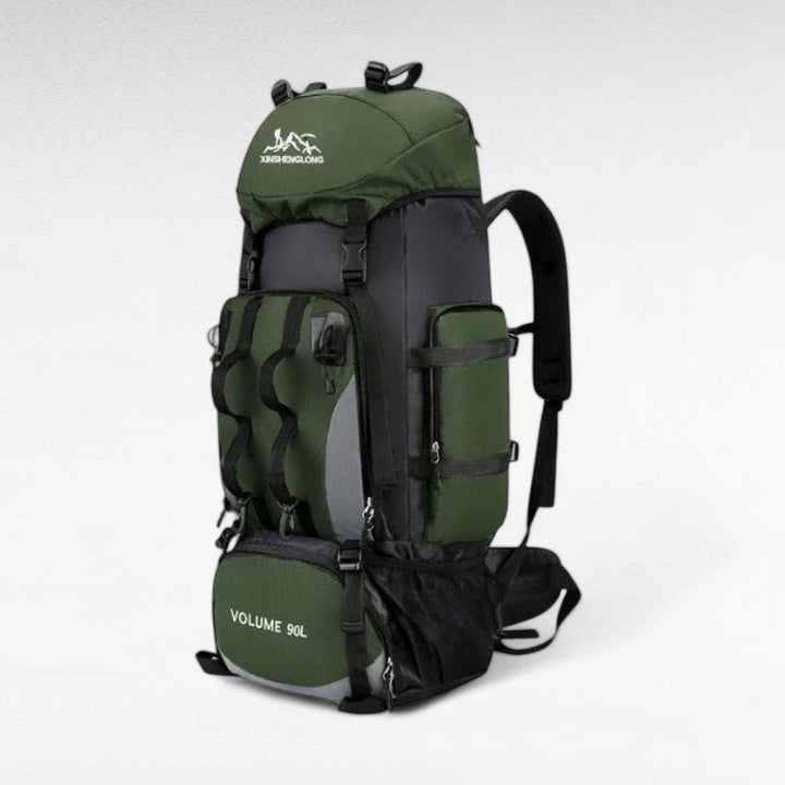 90 L Waterproof Hiking Backpack Breathable Rain Cover 9