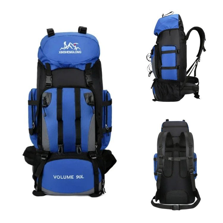 90 L Waterproof Hiking Backpack Breathable Rain Cover 4