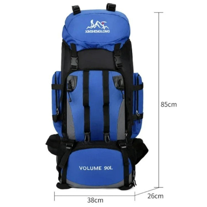 90 L Waterproof Hiking Backpack Breathable Rain Cover 5
