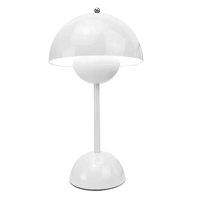 Cordless Touch Table Lamp 25 cm | Retro Style, Touch-Dimming Base | 3 Brightness Levels, Battery-Powered, No Cables 16
